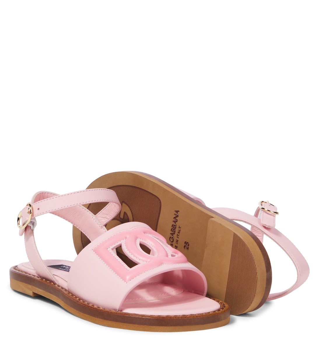 Sandali DG in pelle | Dolce&Gabbana Kids