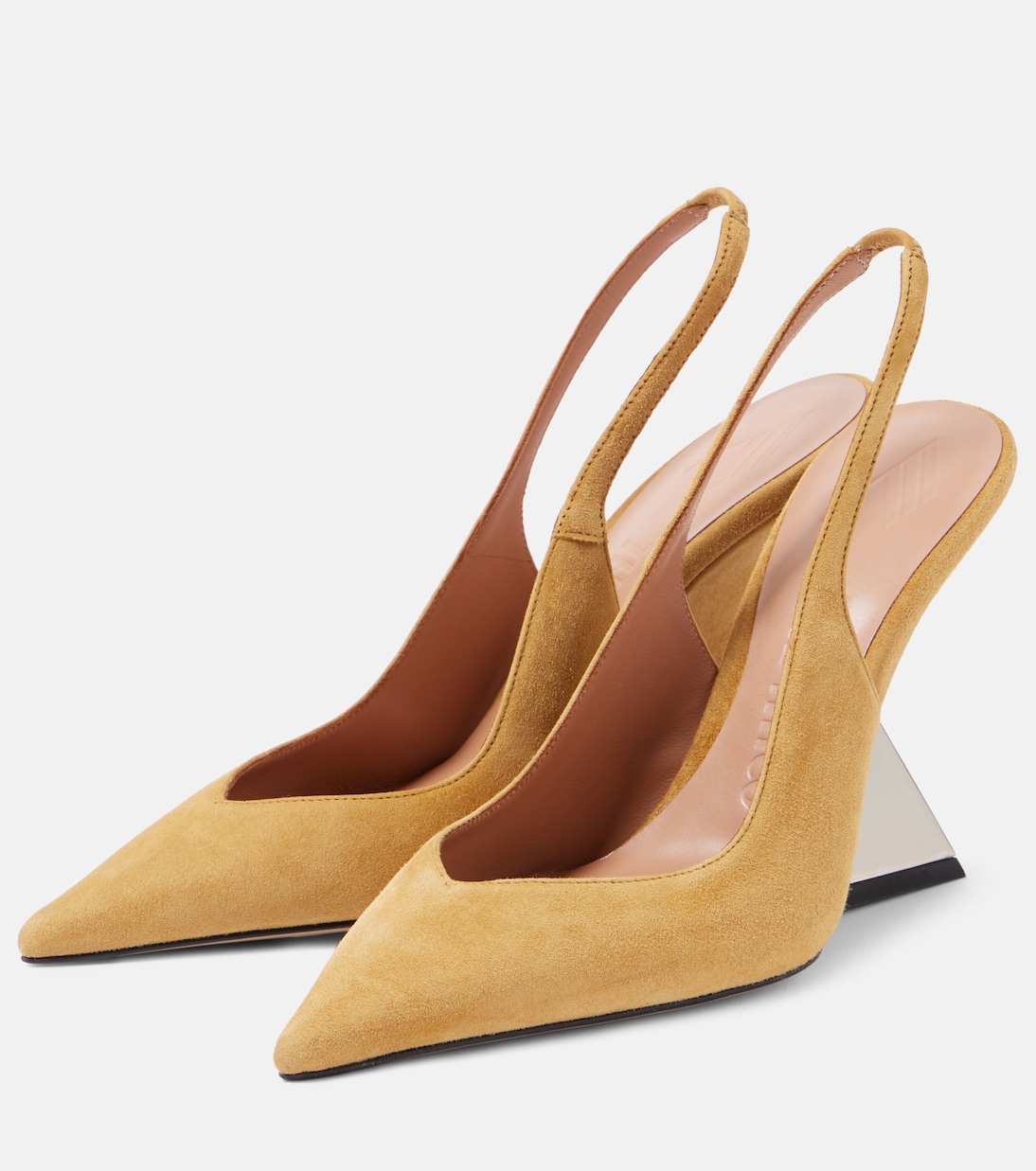 Pumps Cheope in suede con zeppa | The Attico