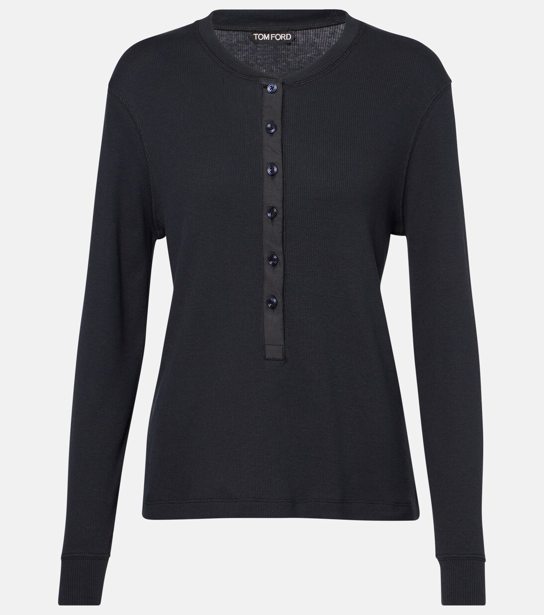 Top in cotone e seta | Tom Ford