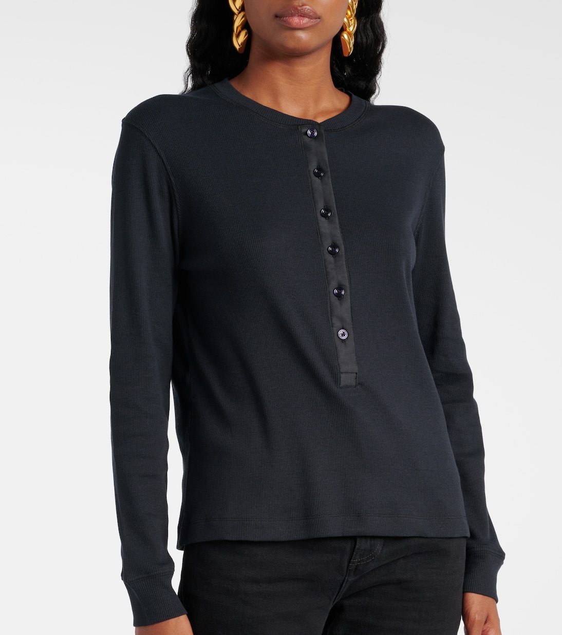 Top in cotone e seta | Tom Ford