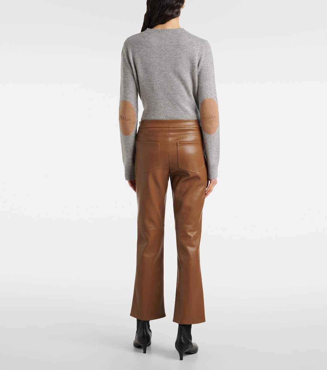 Pantaloni flared Sublime in similpelle | 'S Max Mara