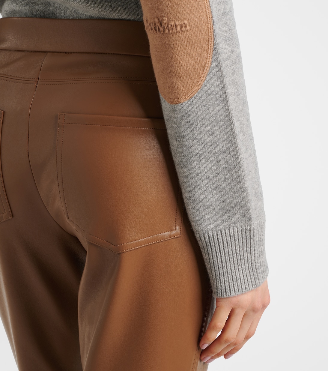 Pantaloni flared Sublime in similpelle | 'S Max Mara