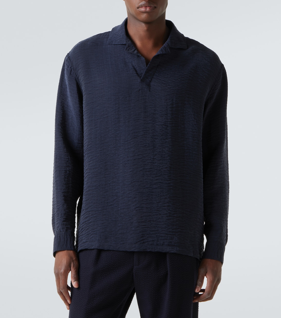 Jacquard polo shirt | Giorgio Armani