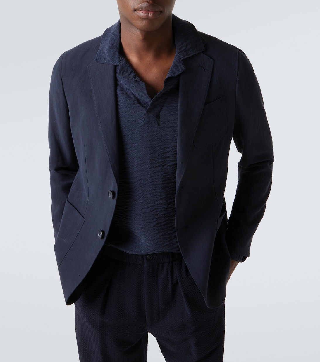 Jacquard polo shirt | Giorgio Armani