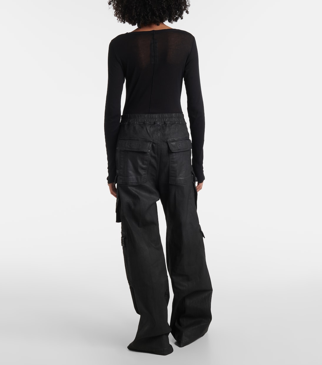 Pantaloni a gamba larga in misto cotone | Rick Owens