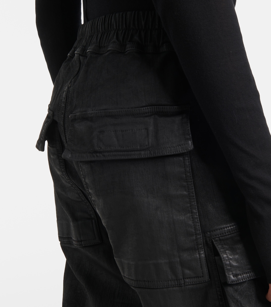 Pantaloni a gamba larga in misto cotone | Rick Owens