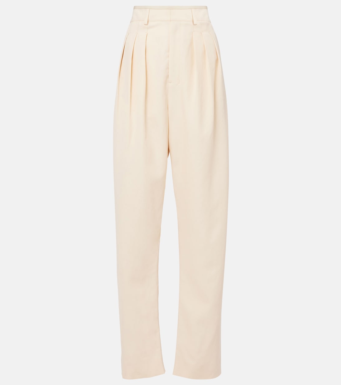 Wool-blend gabardine tapered pants | Lemaire