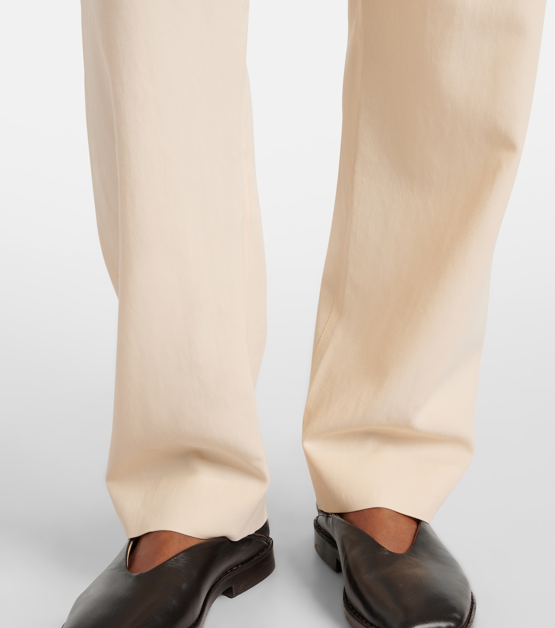 Wool-blend gabardine tapered pants | Lemaire