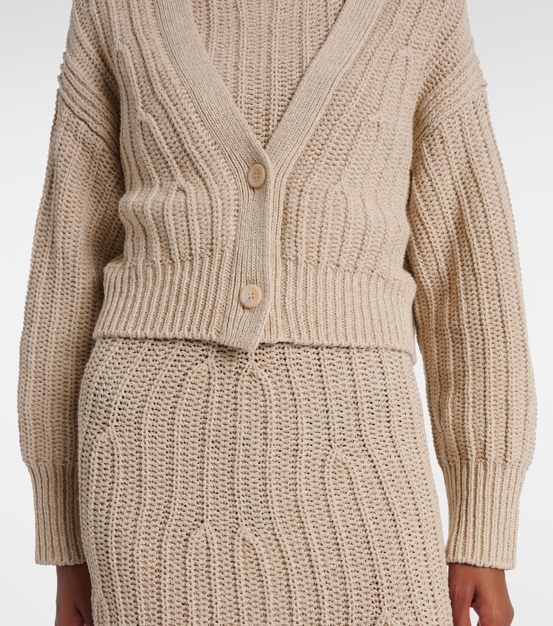 Cardigan Stelvio in lino e cotone | Max Mara