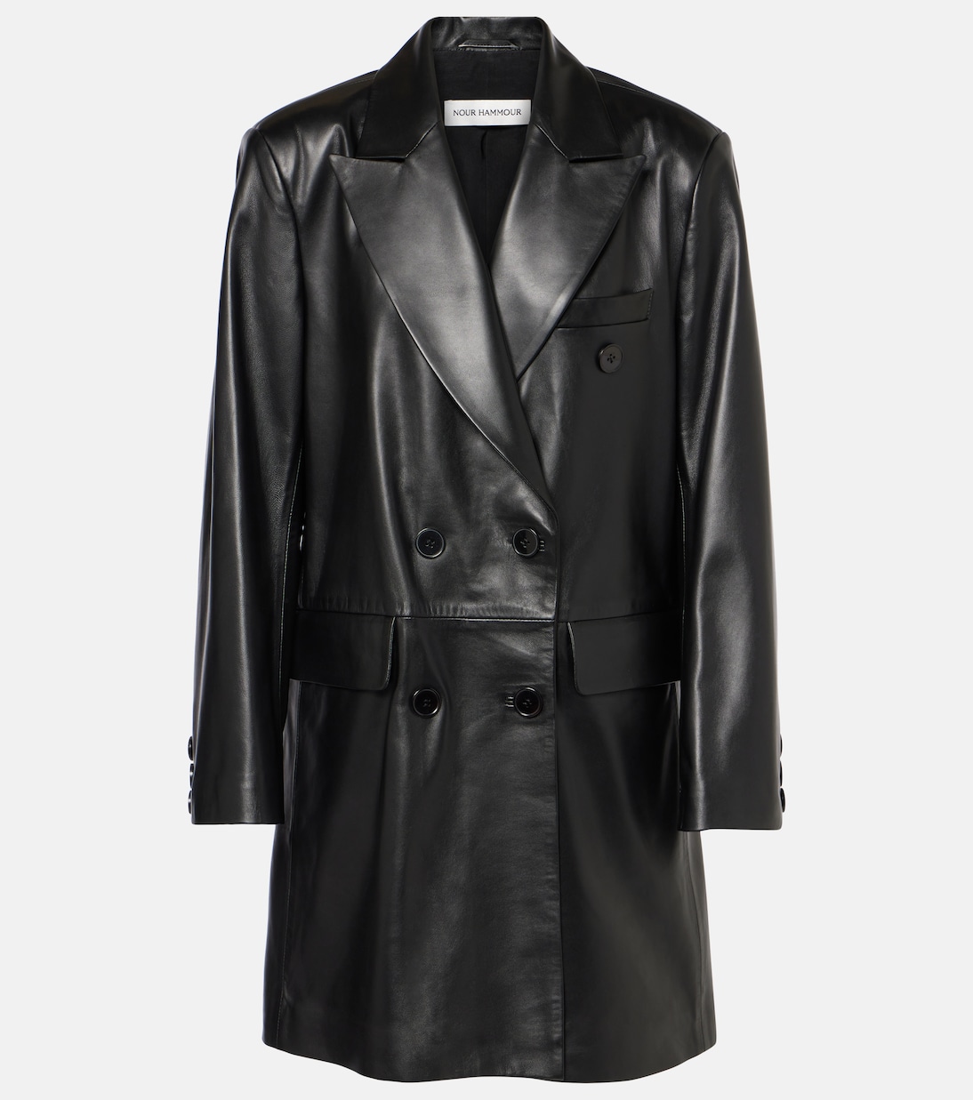 Bikerjacke Edie aus Leder | Nour Hammour