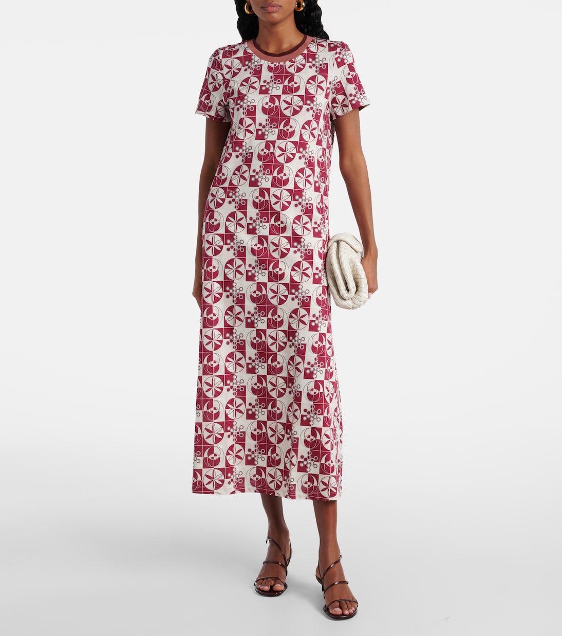 Maxikleid Eclipse aus Baumwolle | La DoubleJ