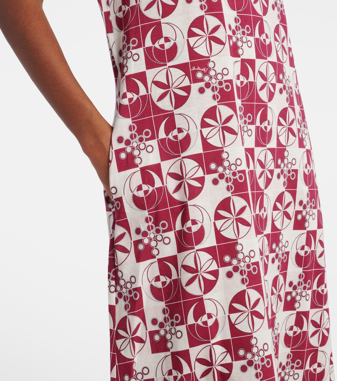 Maxikleid Eclipse aus Baumwolle | La DoubleJ