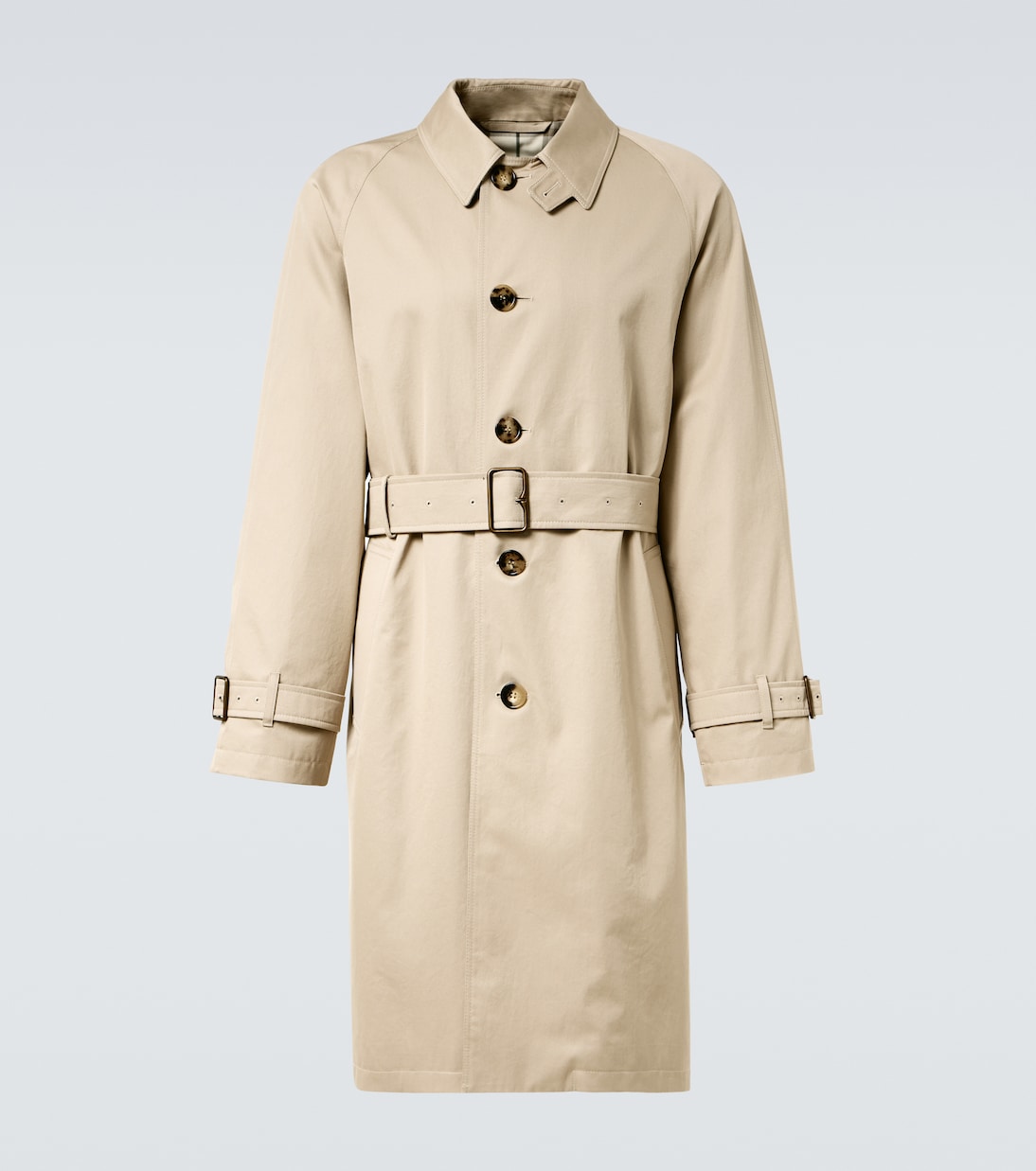 Gabardina de algodón con cinturón | Burberry
