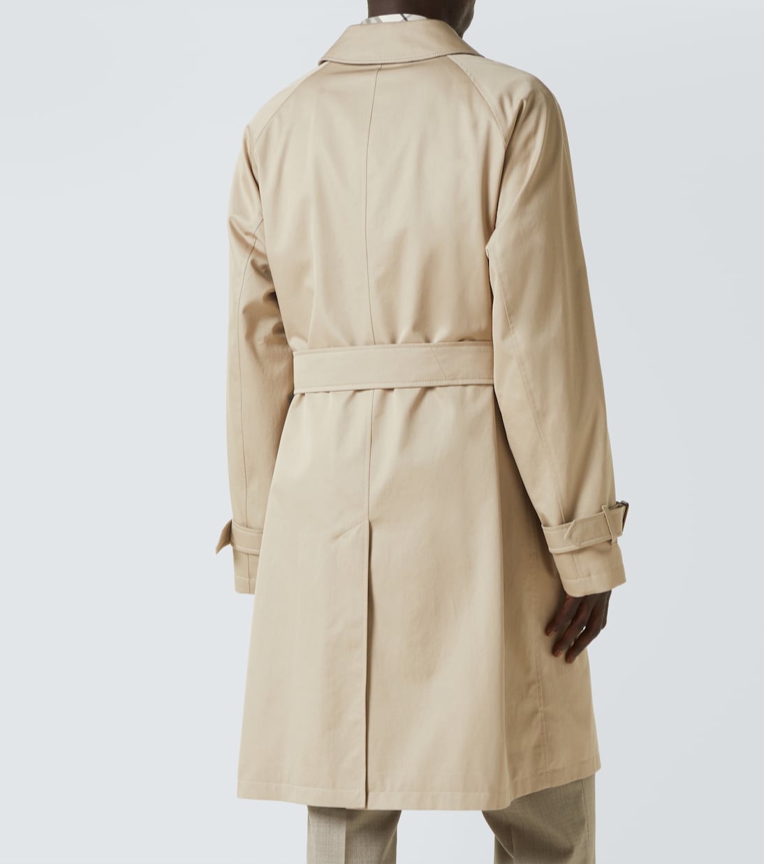 Gabardina de algodón con cinturón | Burberry