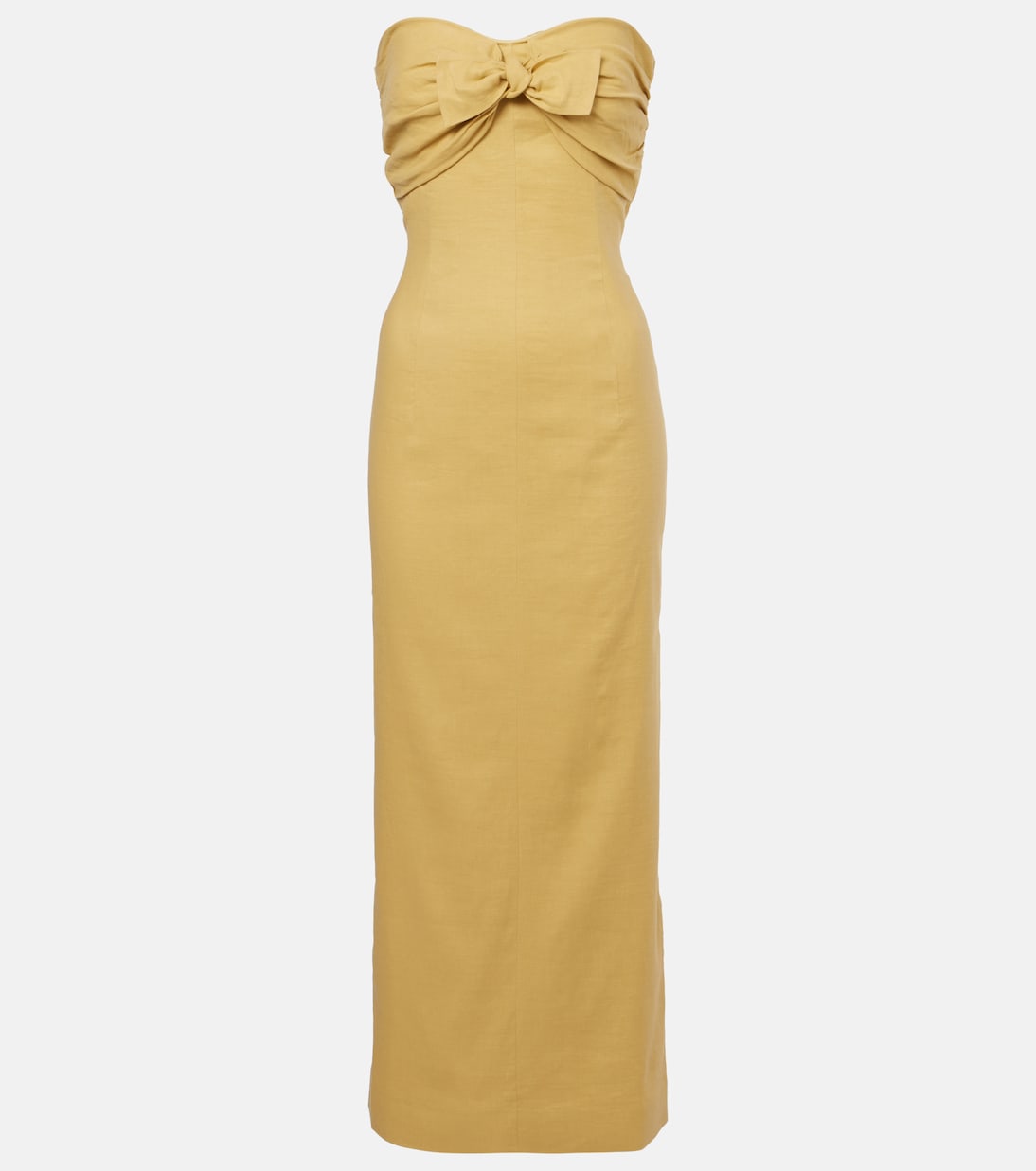 Rahel linen and cotton-blend maxi dress | Tove