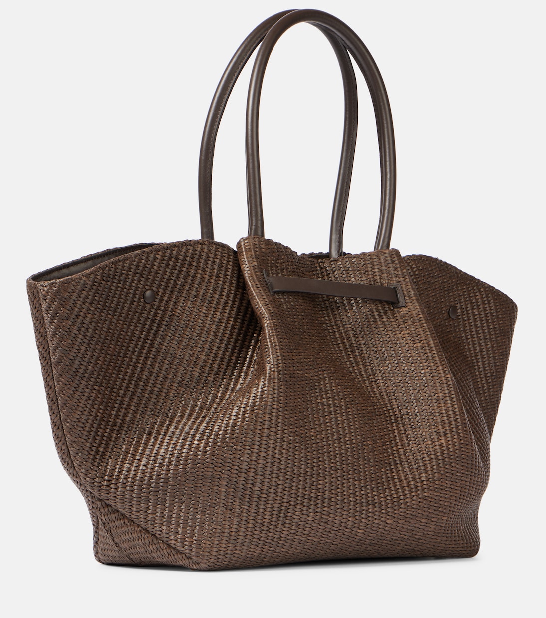 Sac New York en raphia et cuir | DeMellier