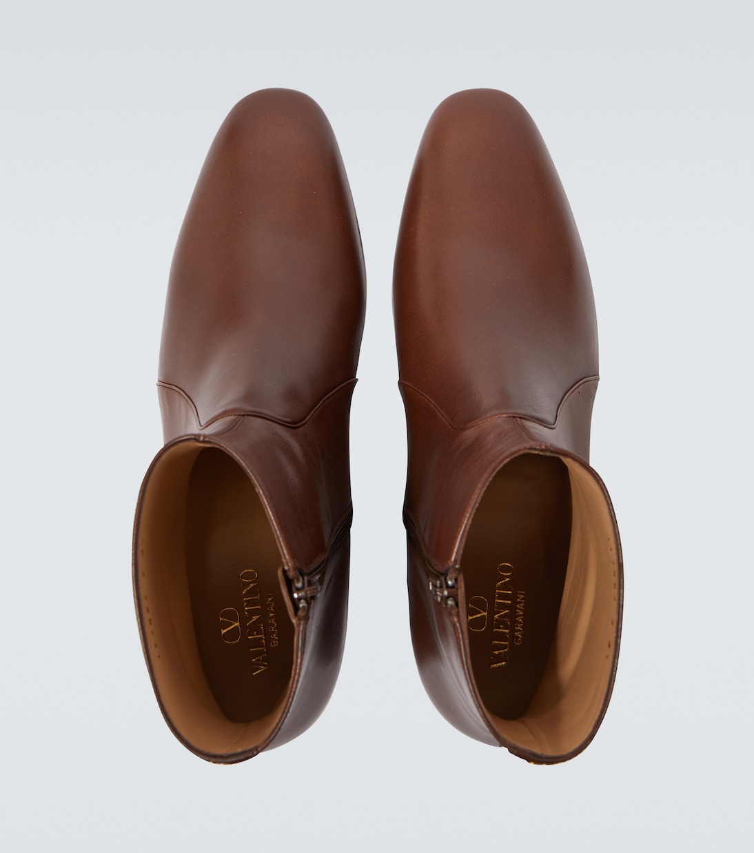 VLogo leather ankle boots | Valentino Garavani