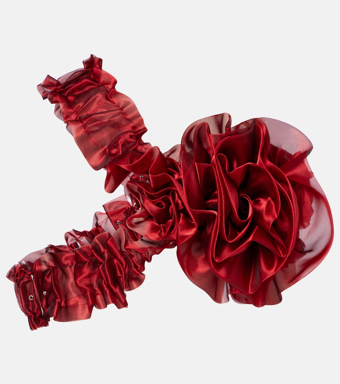 Ruffled top | Noir Kei Ninomiya