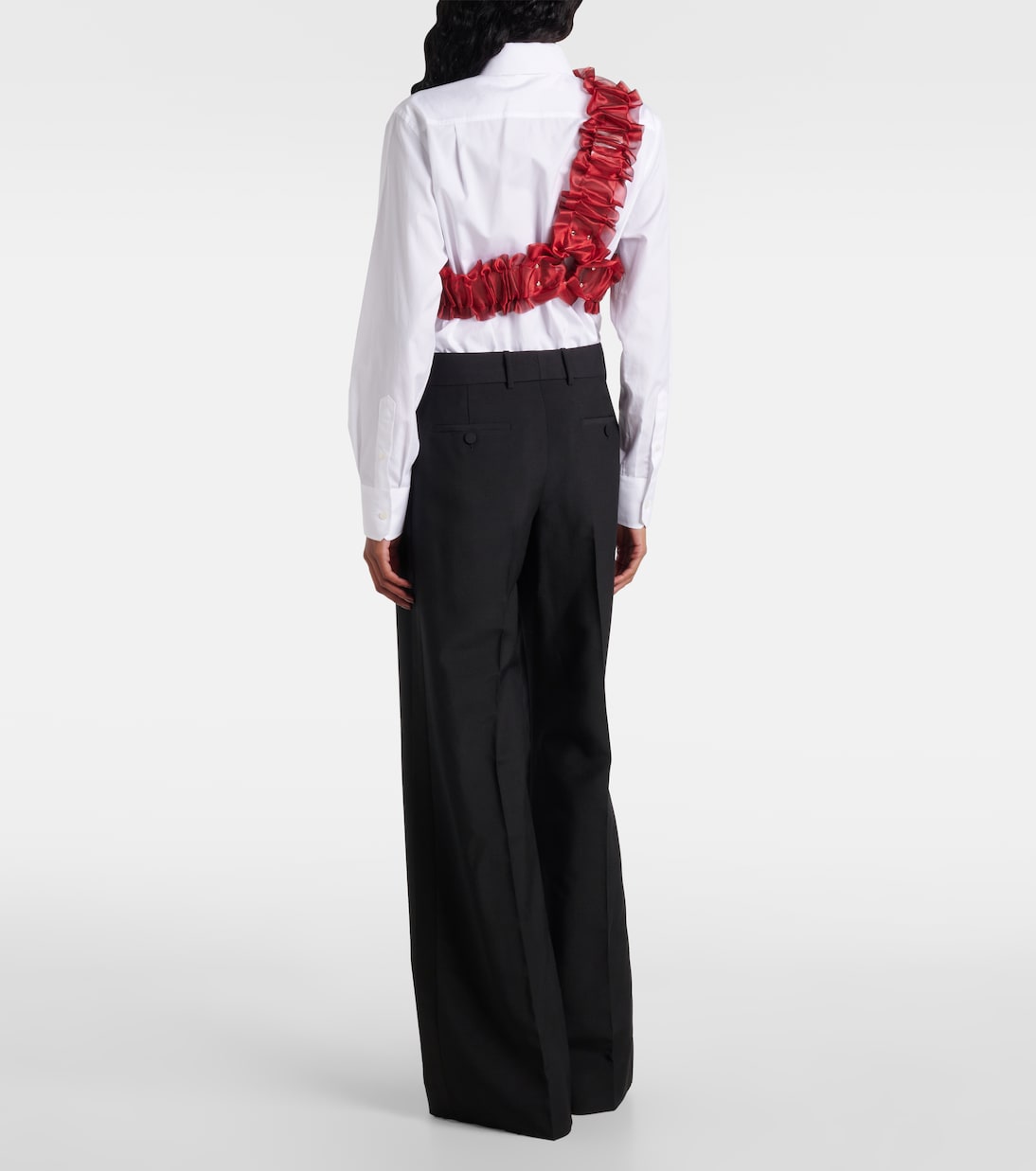Ruffled top | Noir Kei Ninomiya