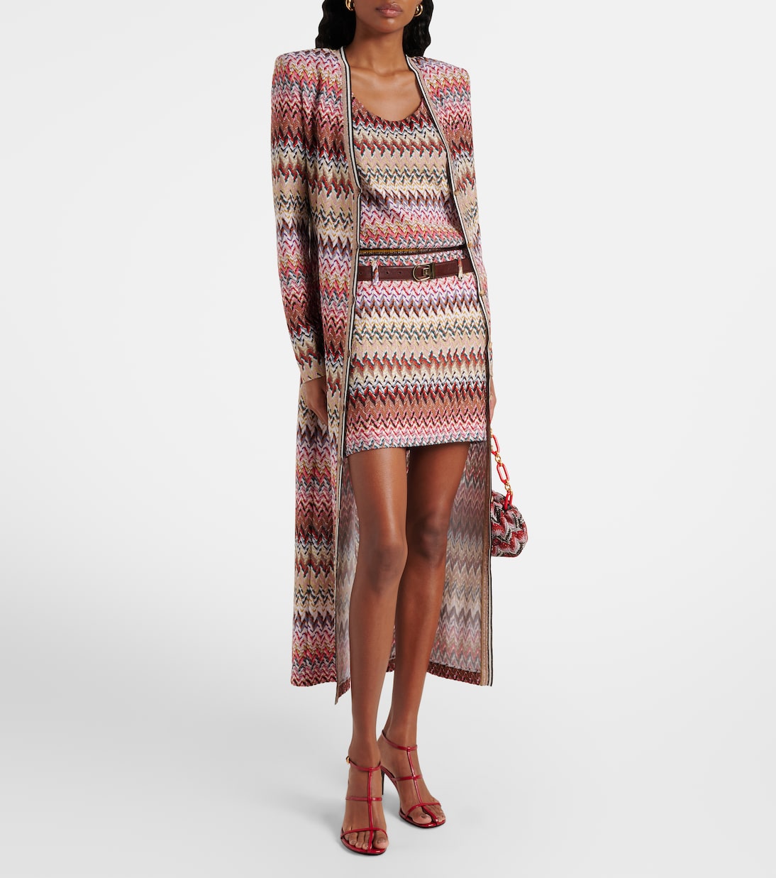 Zigzag lamé top | Missoni