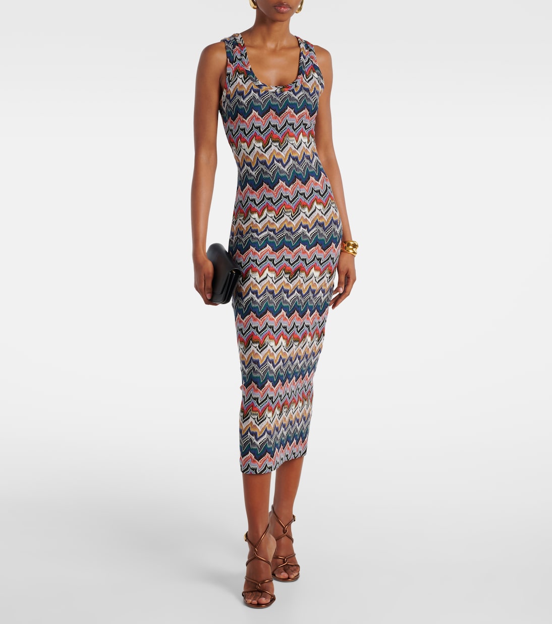 Top aus Lamé | Missoni