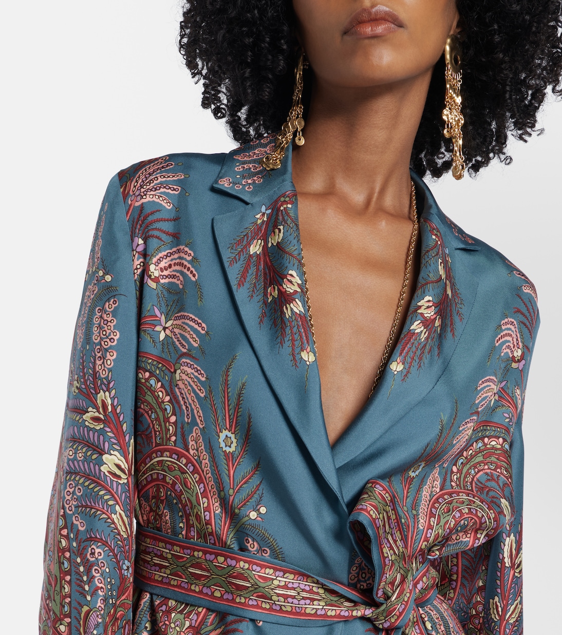 Bedruckter Blazer aus Seide | Etro