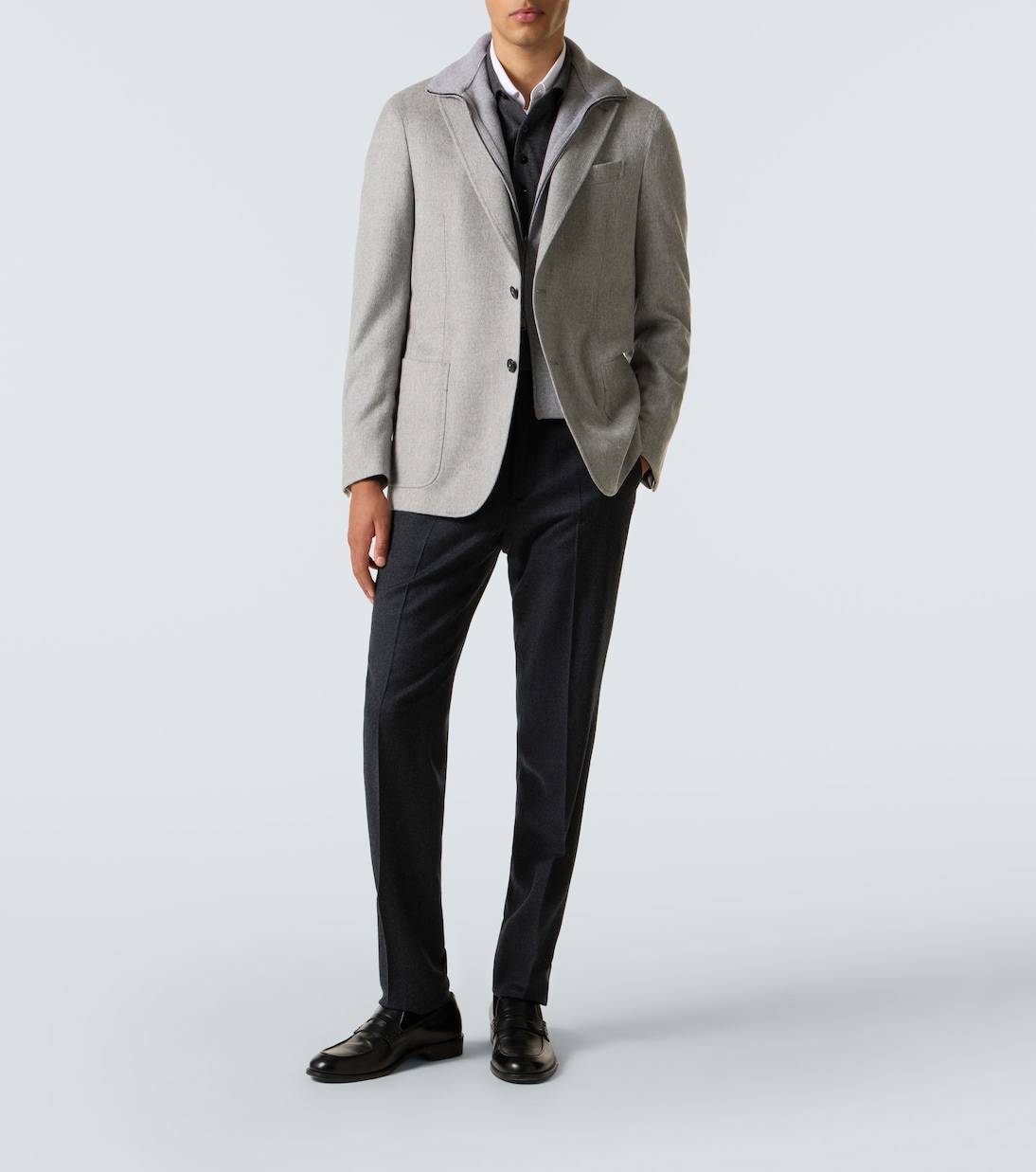 Layered cashmere blazer | Zegna