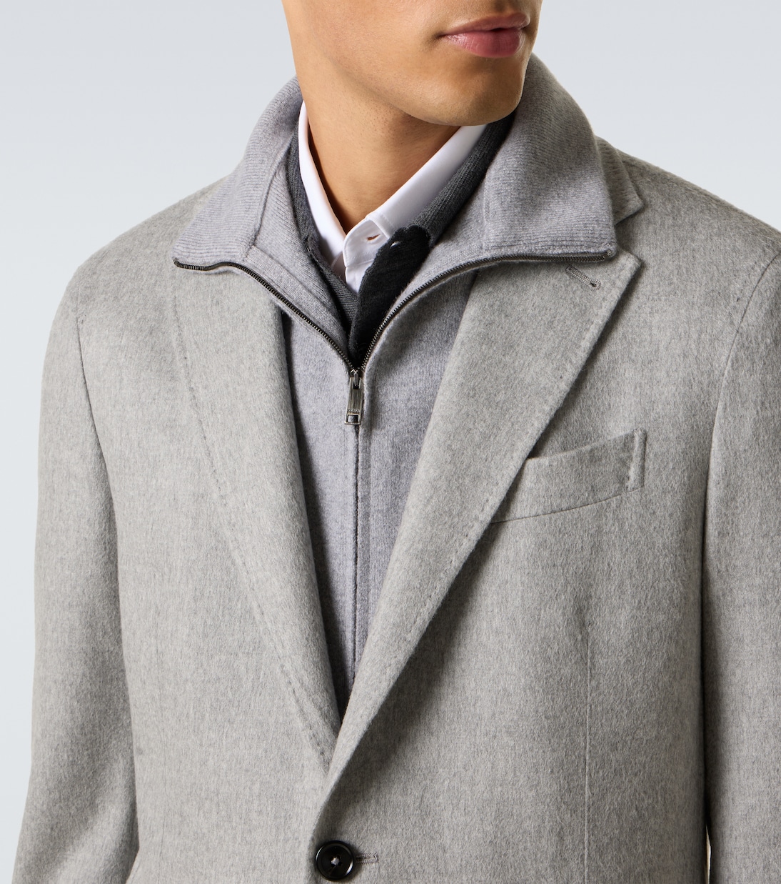 Layered cashmere blazer | Zegna