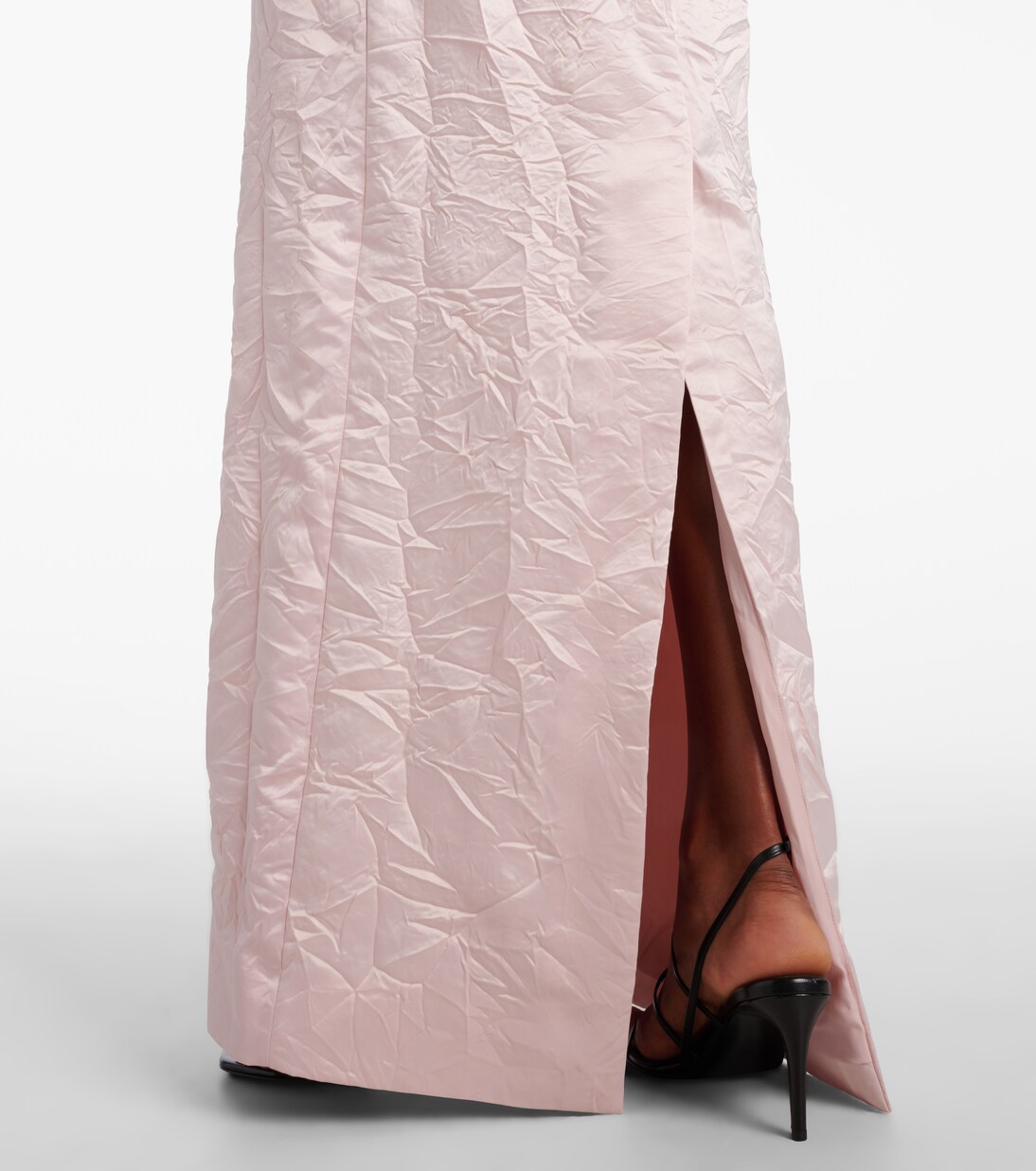 Embroidered satin gown | Erdem