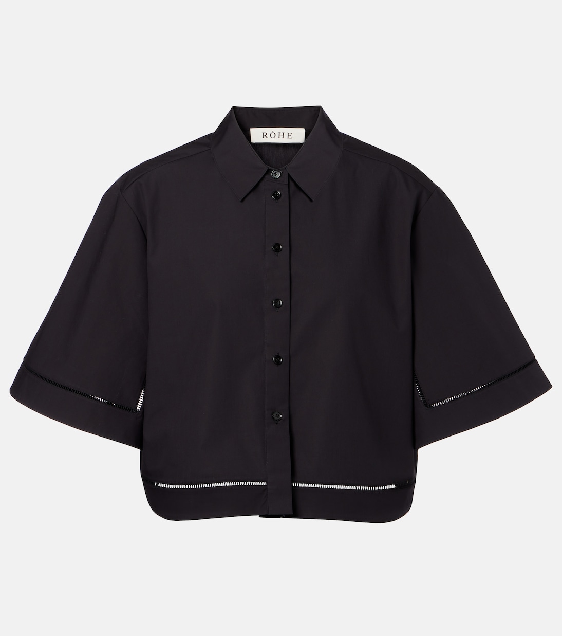 Camisa de popelín de algodón | Róhe