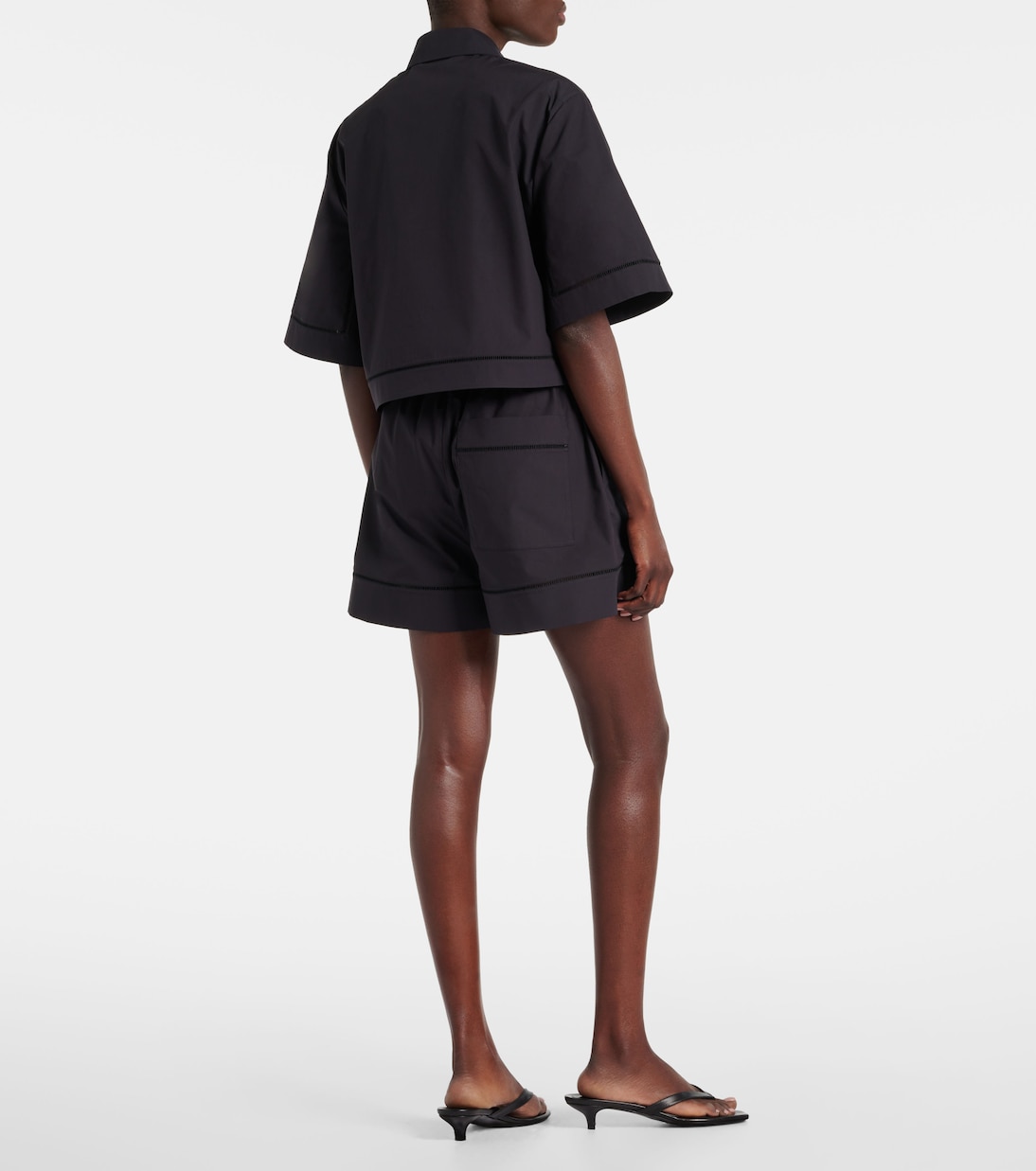 Camisa de popelín de algodón | Róhe