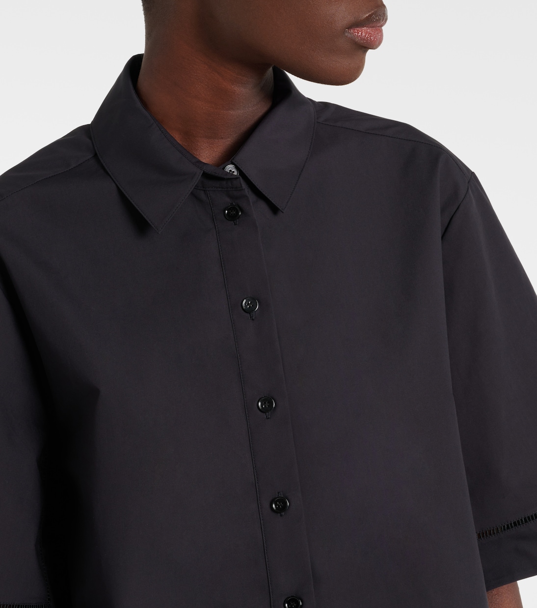 Camisa de popelín de algodón | Róhe