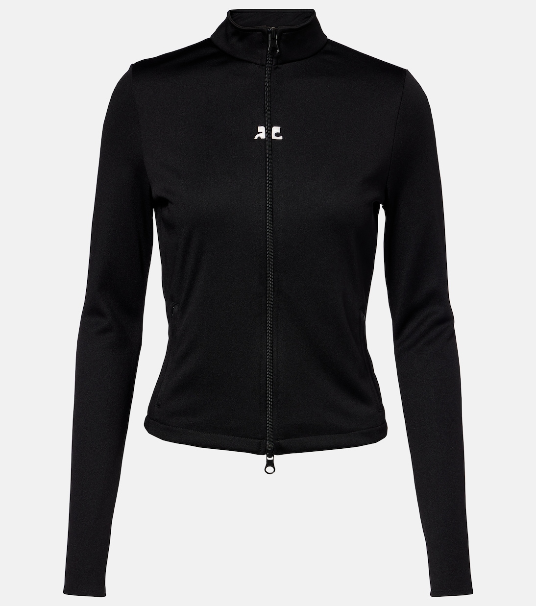 Interlock jersey track jacket | Courrèges