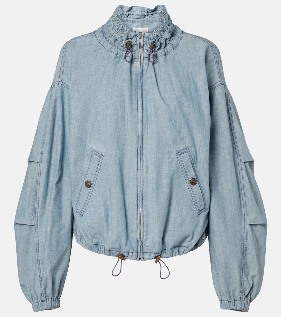 Plume chambray bomber jacket | Marant Etoile