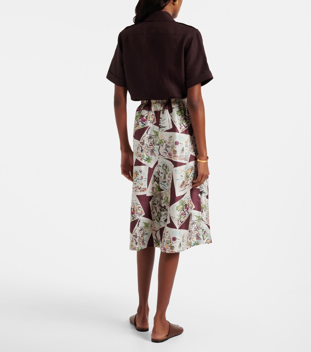 Bermuda-Shorts Emon aus Seide | Loro Piana