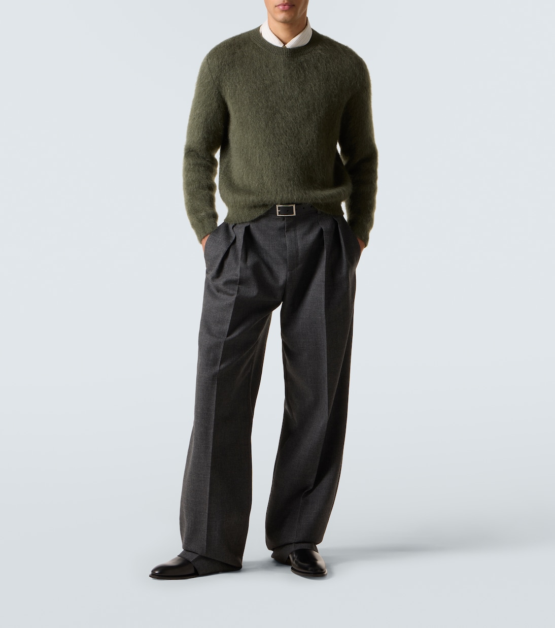Pullover aus einem Mohairgemisch | Saint Laurent