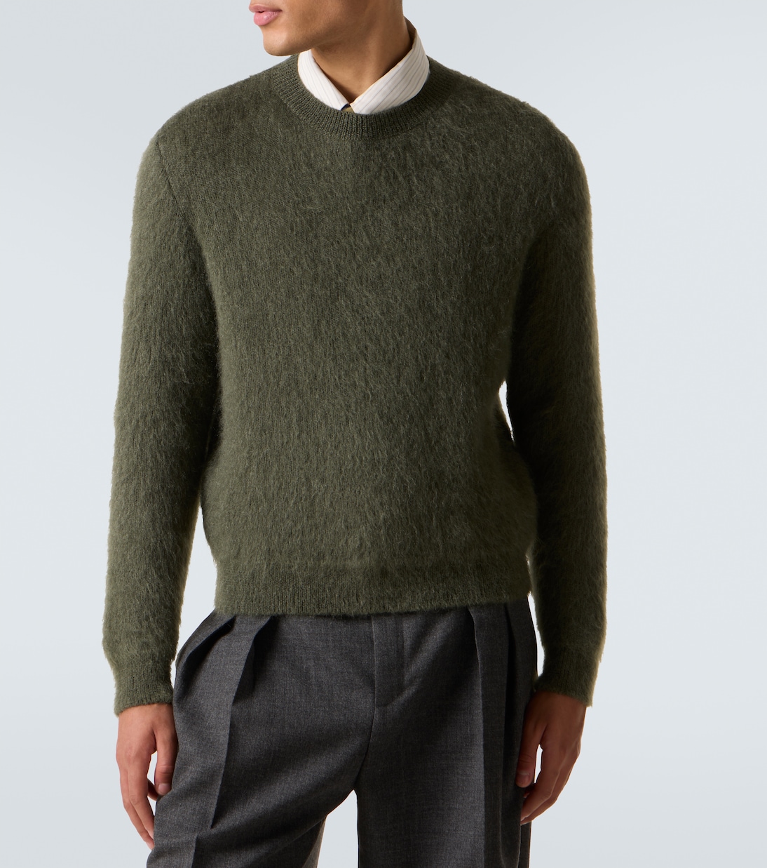 Pullover aus einem Mohairgemisch | Saint Laurent
