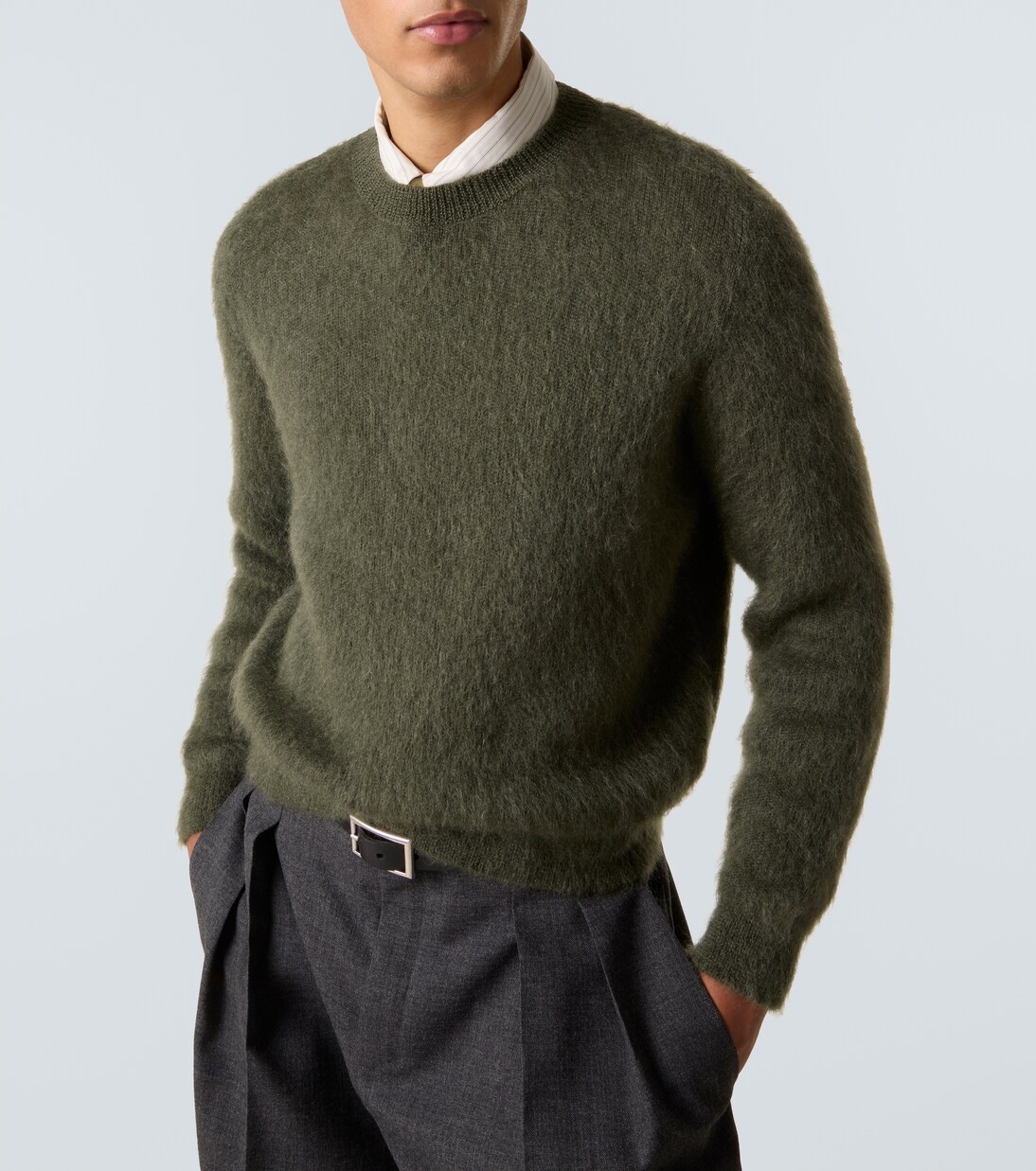 Pullover aus einem Mohairgemisch | Saint Laurent