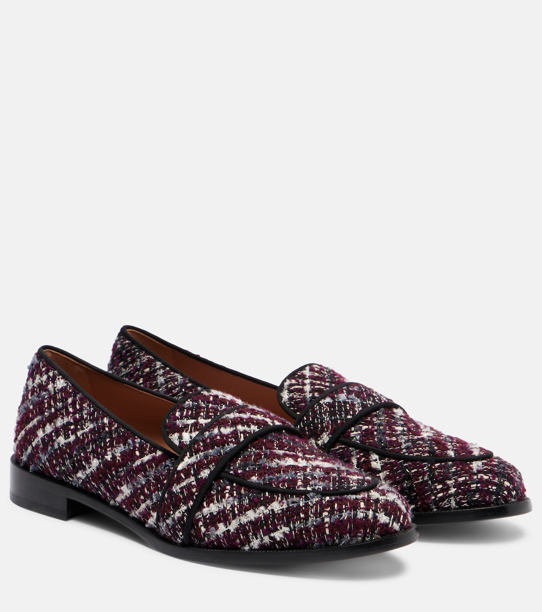 Martin tweed loafers | Aquazzura