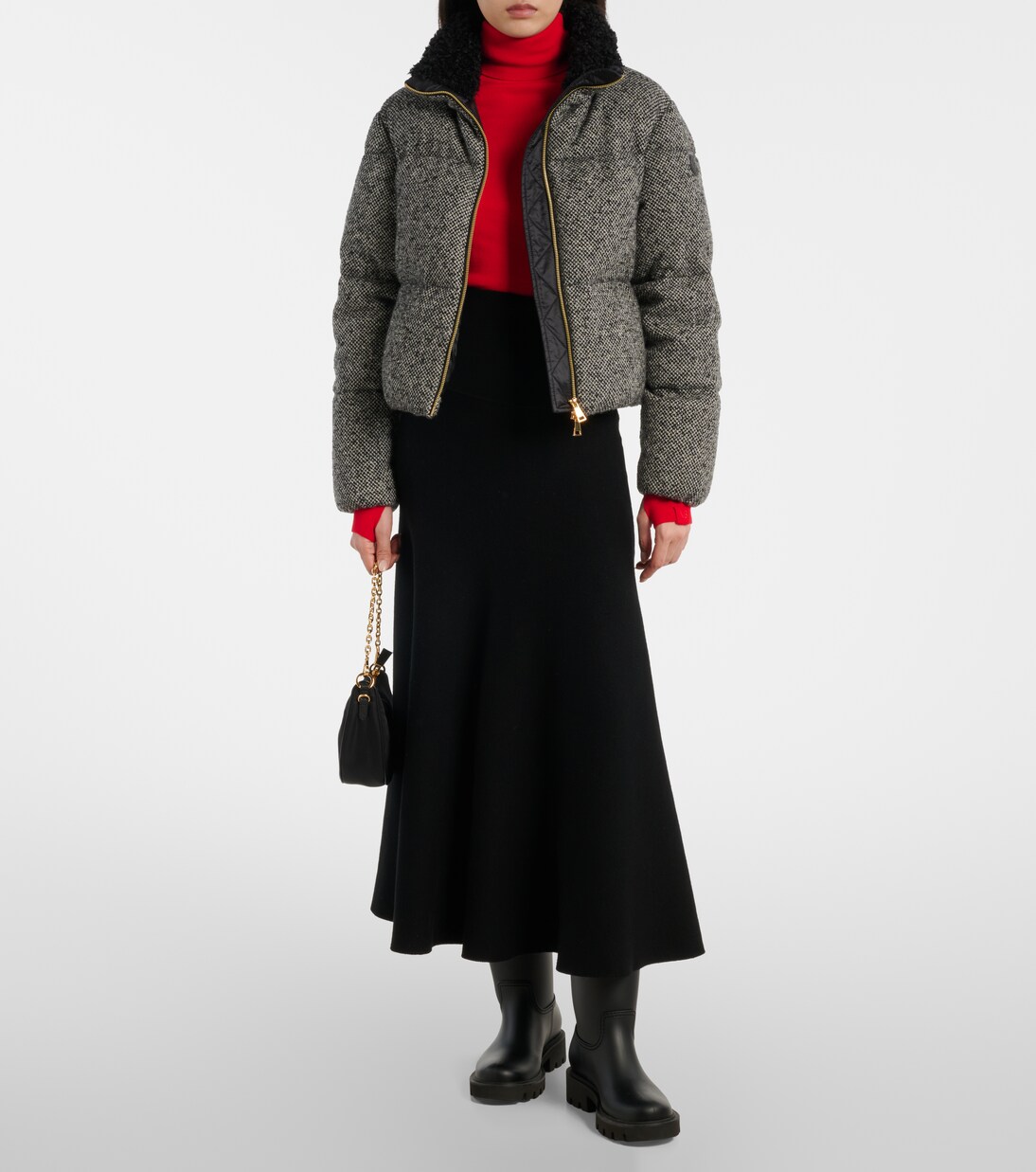 Veste doudoune Careil en laine mélangée | Moncler