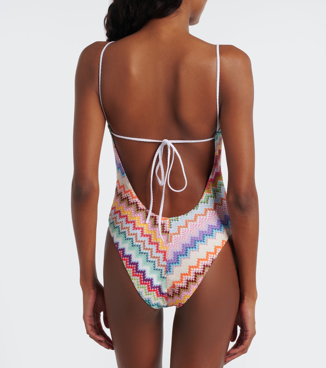 Zig Zag lamé swimwsuit | Missoni