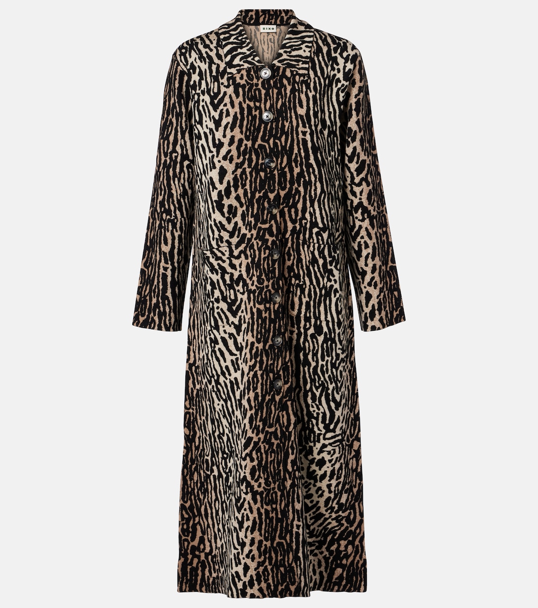 Jacoba jacquard coat | Rixo