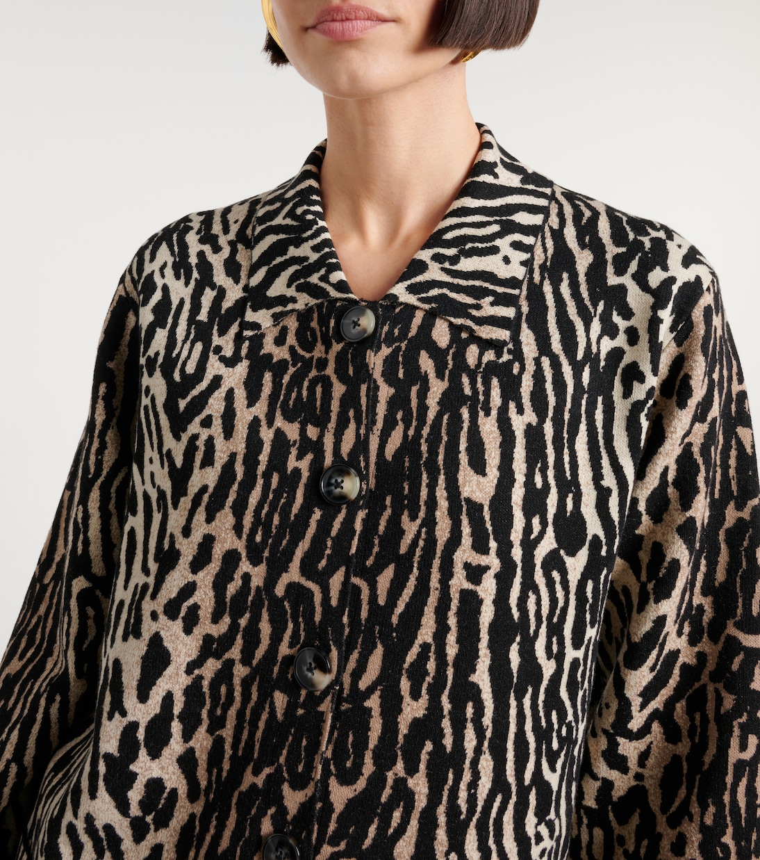 Jacoba jacquard coat | Rixo