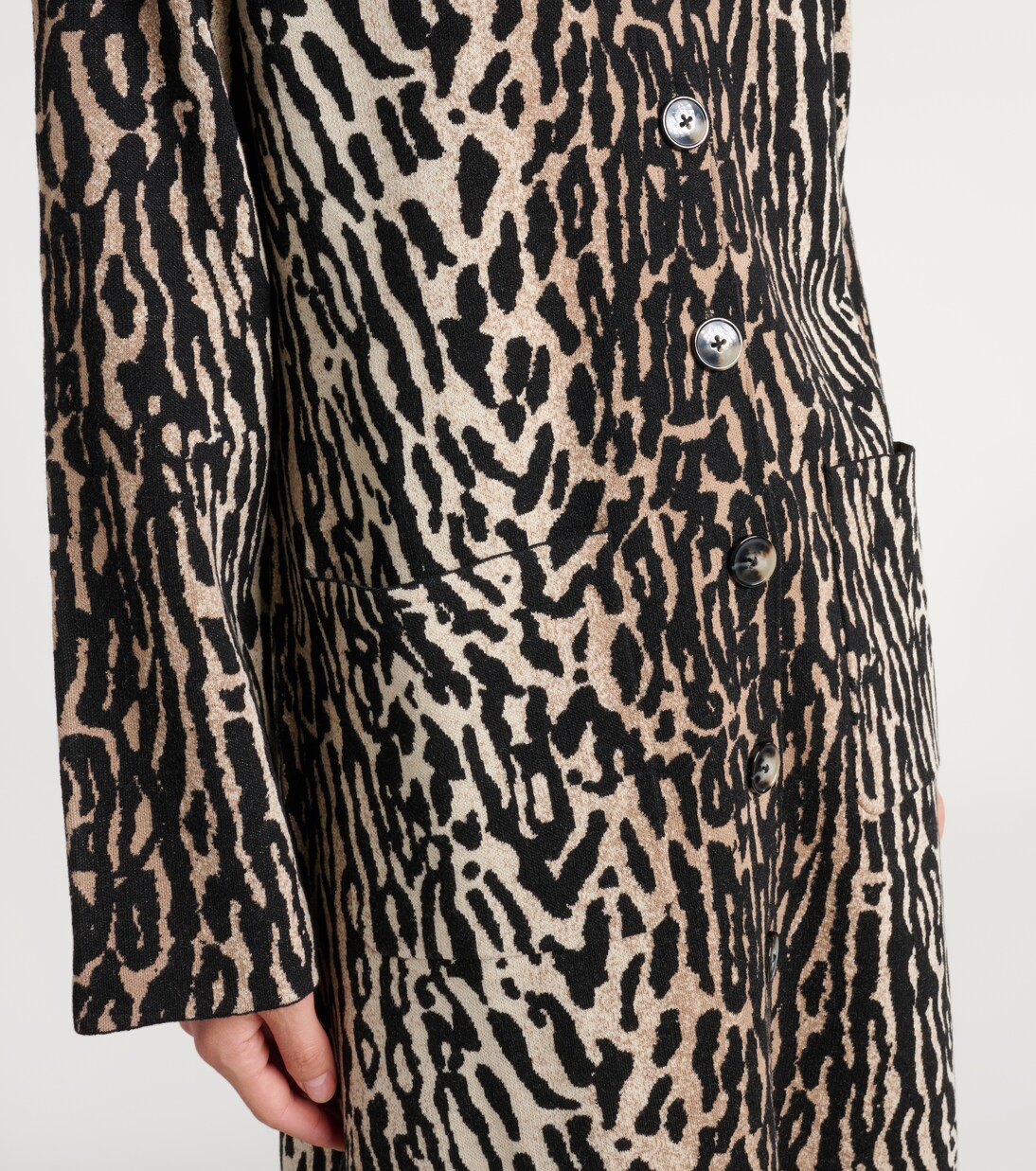 Jacoba jacquard coat | Rixo