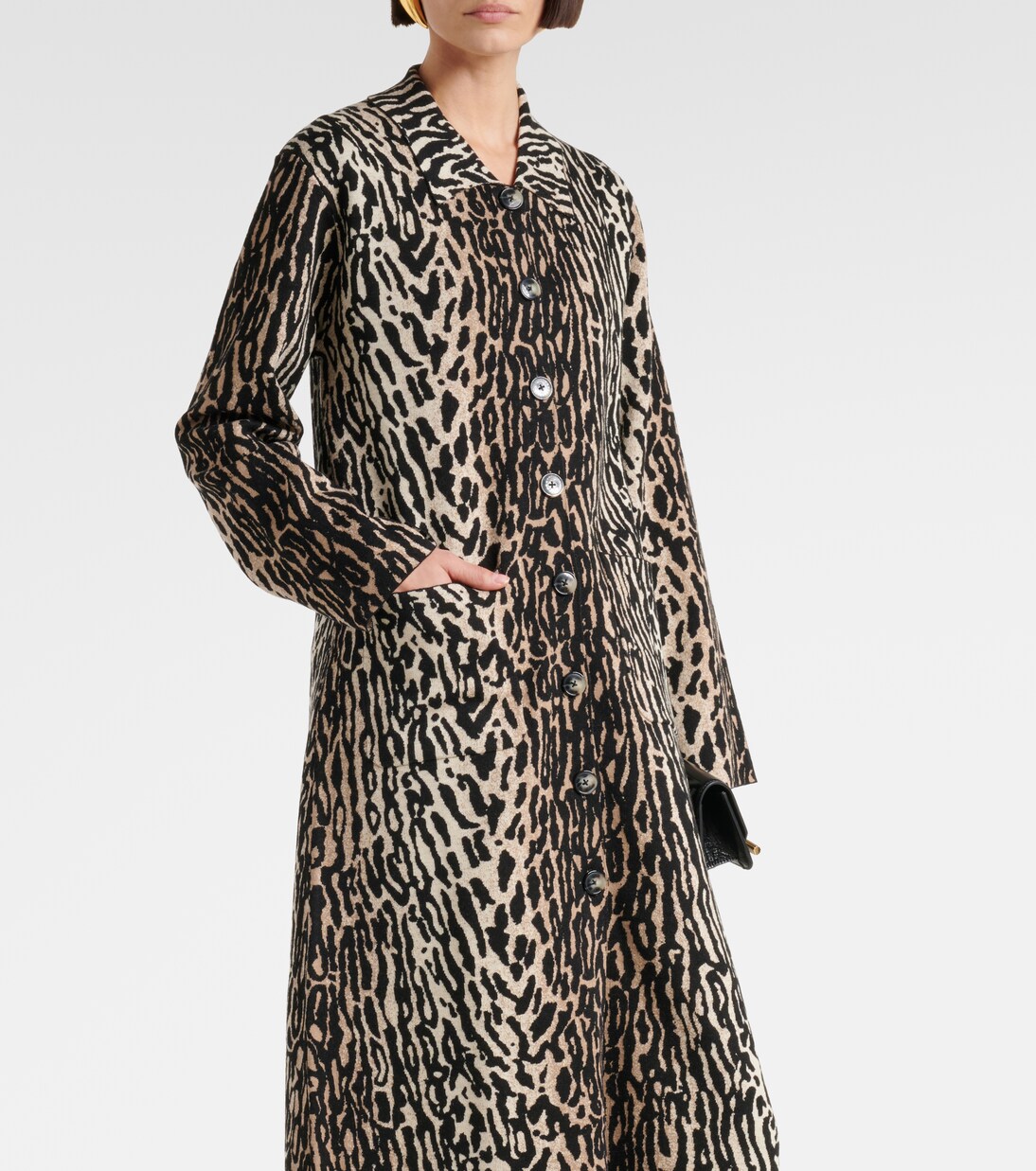 Jacoba jacquard coat | Rixo