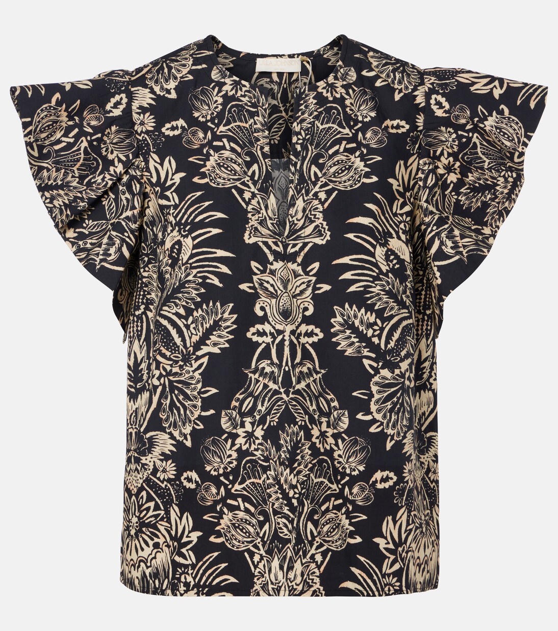 Severine printed cotton poplin top | Ulla Johnson