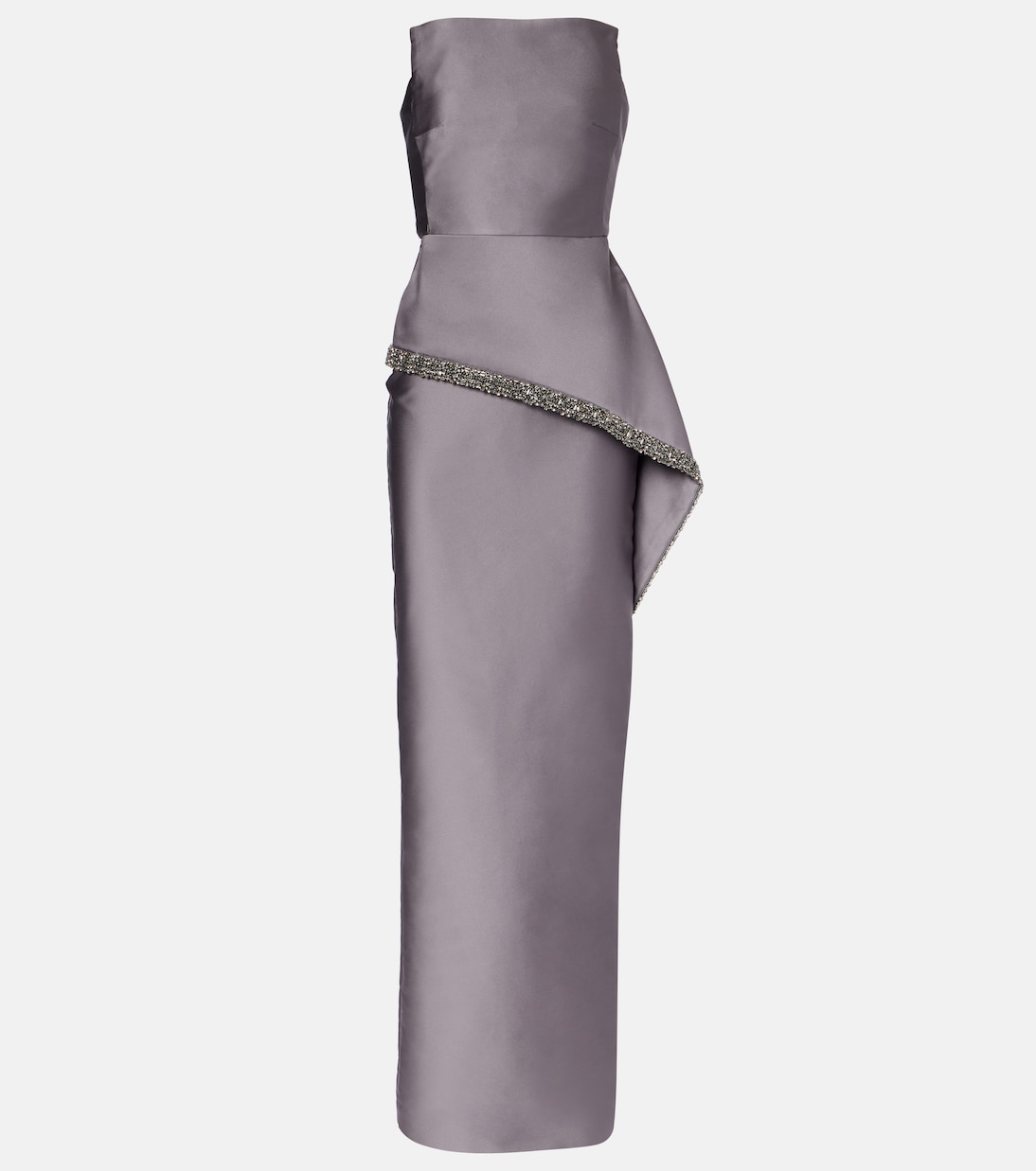 Vestido de fiesta de tafetán con cristales | Roland Mouret