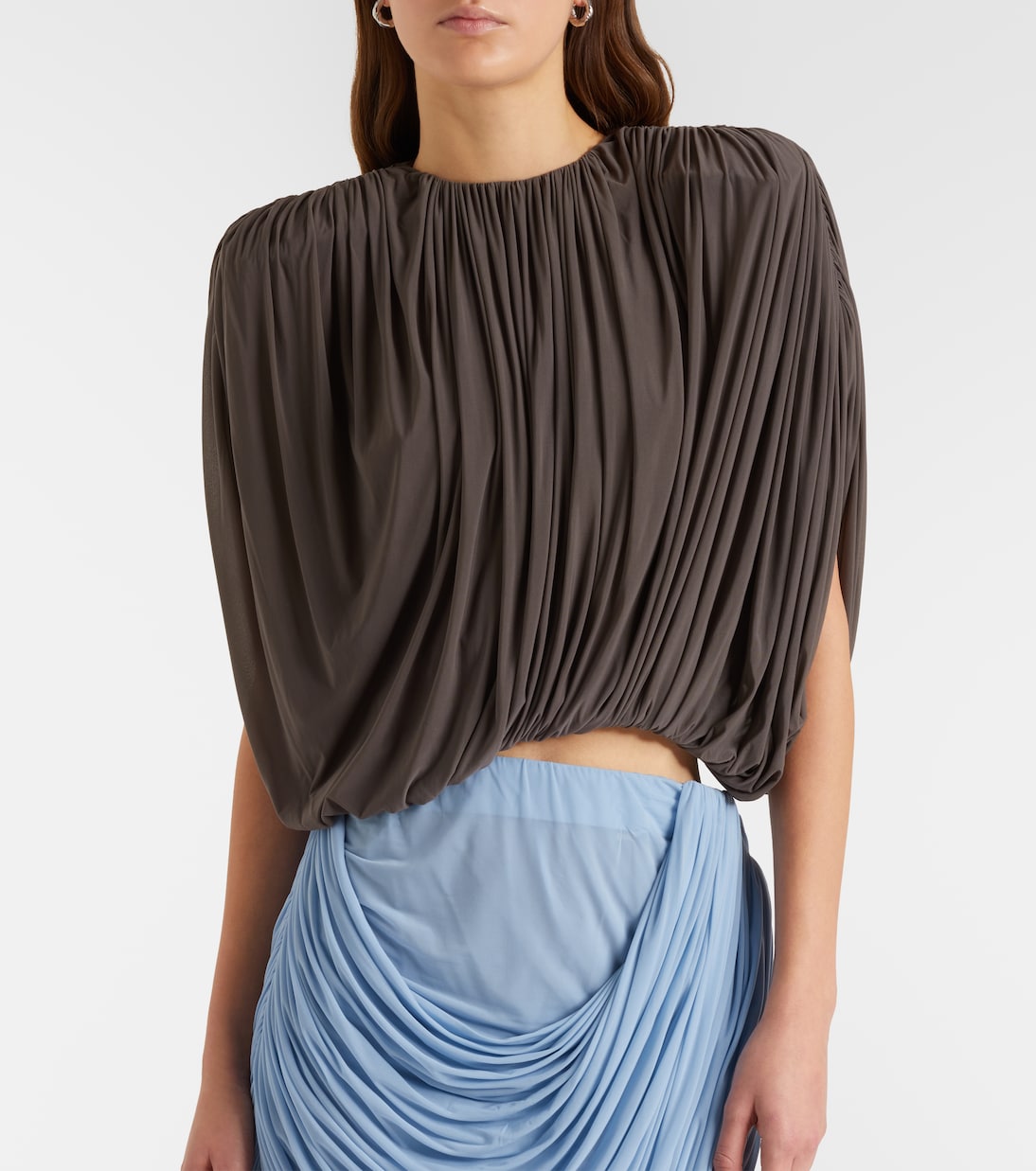 Draped jersey top | Magda Butrym