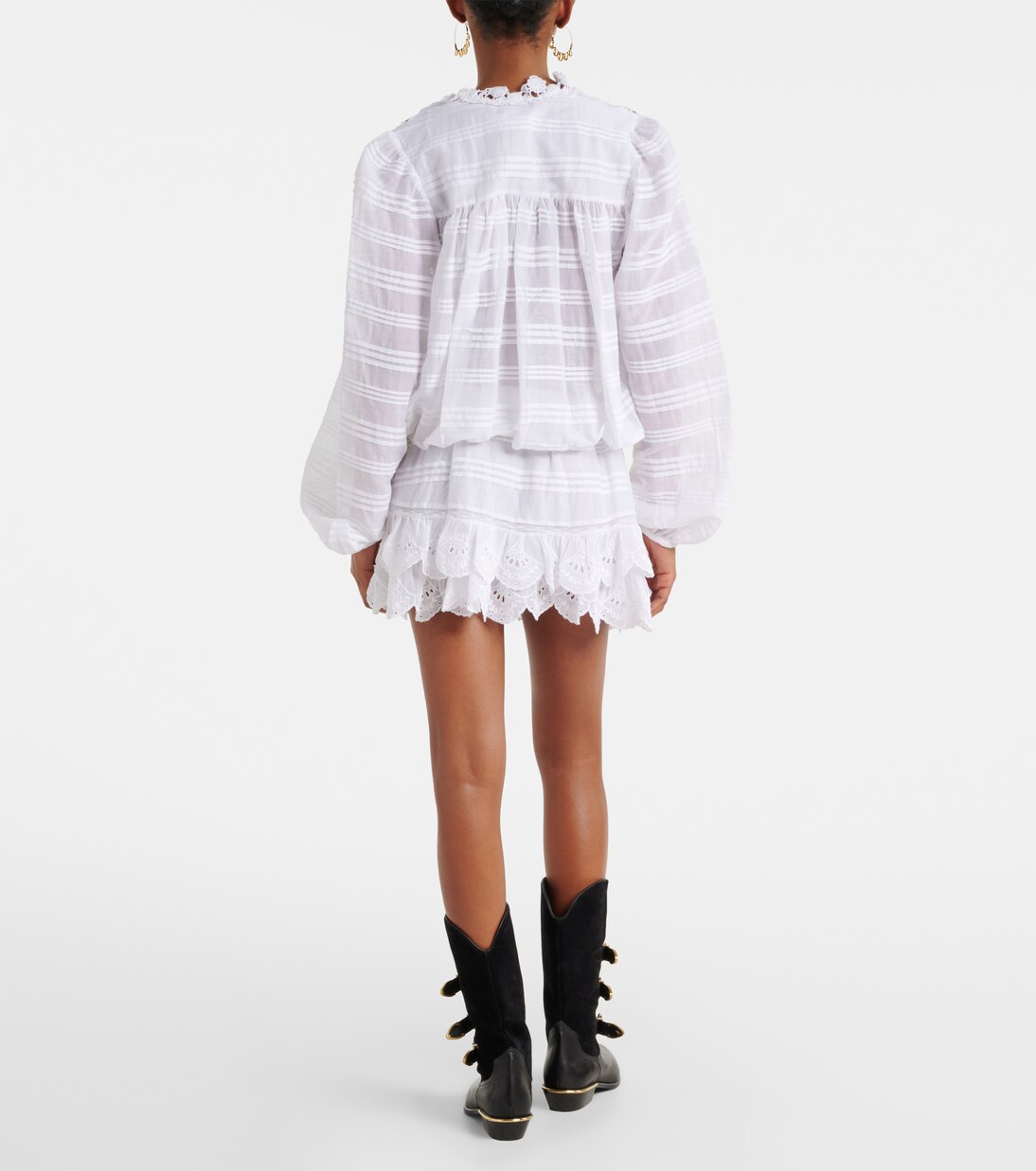 Preya embroidered cotton minidress | Marant Etoile