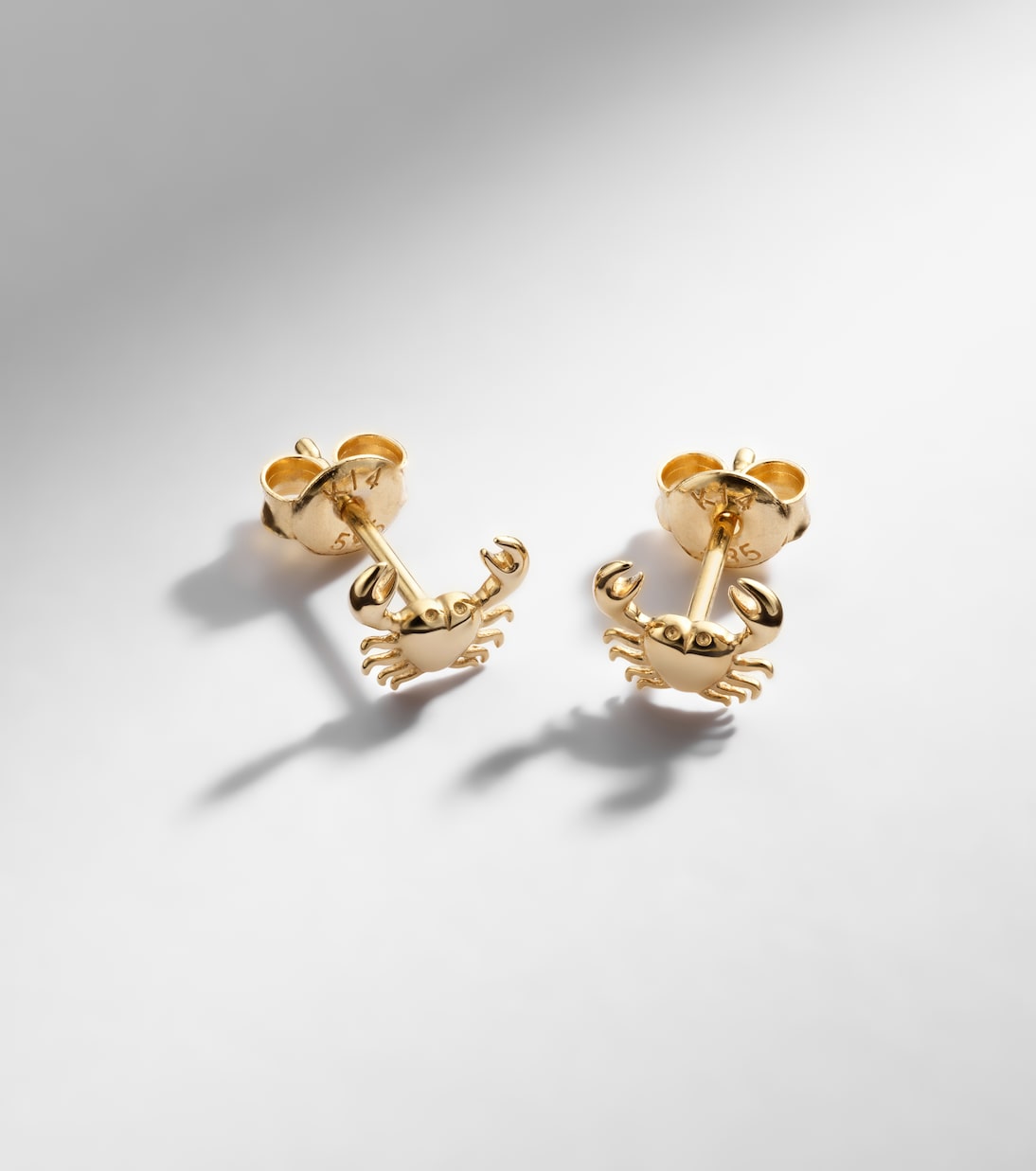 Pinch Me 14kt gold earrings | Stone and Strand